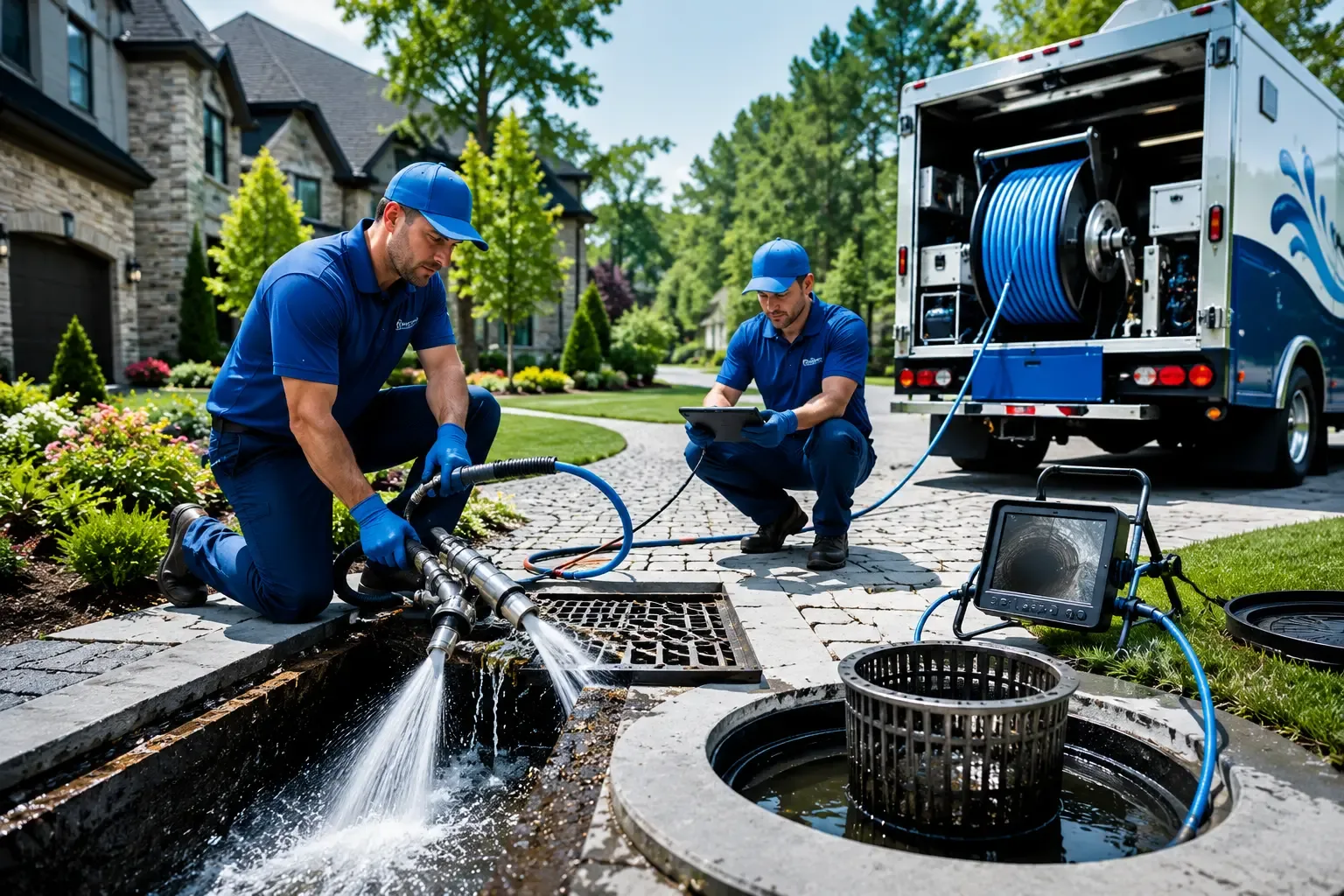 Local outdoor drain cleaning professionals in Ossineke, MI